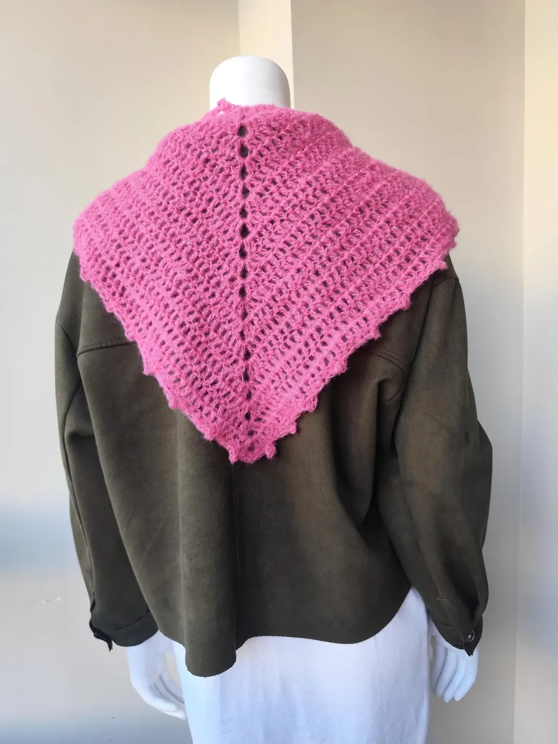 Pañuelo de ganchillo de alpaca - Imagen 12