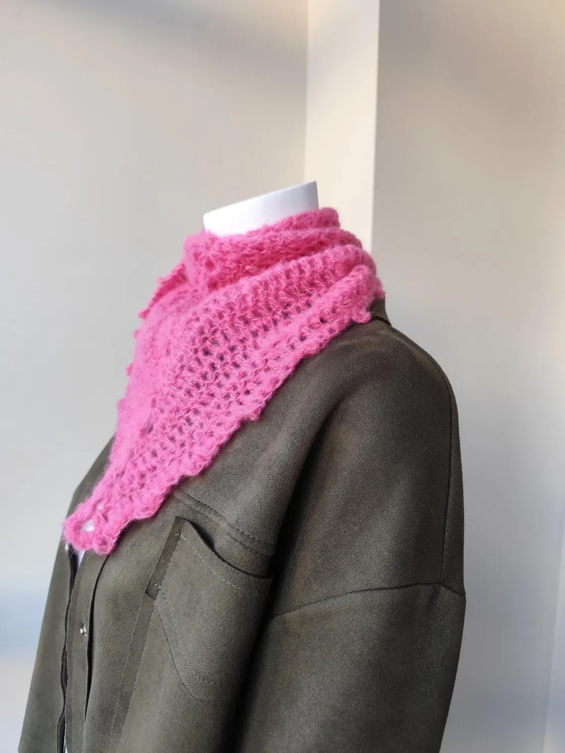 Pañuelo de ganchillo de alpaca - Imagen 15