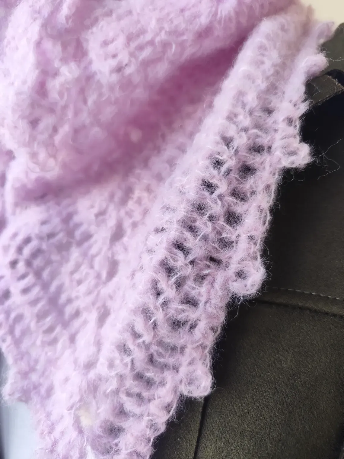 Pañuelo de ganchillo de alpaca - Imagen 7